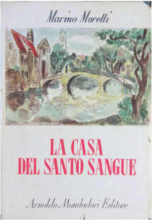 Marino Moretti, La Casa del Santo Sangue (1930), copertina.