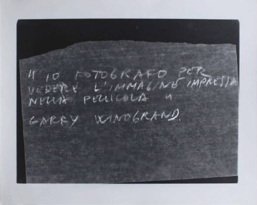 Guido Guidi, Senza Titolo (�Io fotografo...�).