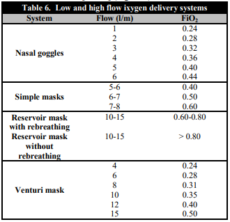 Low and high flow oxygen delivery systems