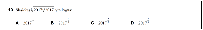 2017 m. 10 uždavinys, skaitmenine˙ kopija.
