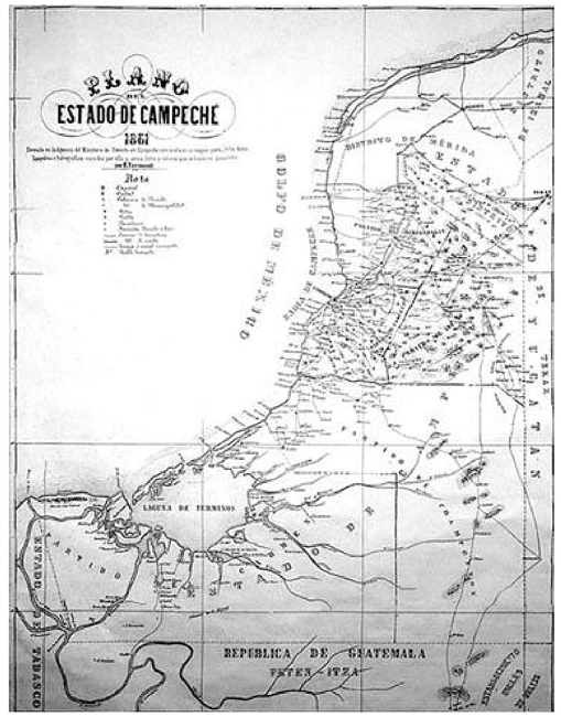 Distrito de Campeche. 1861. 