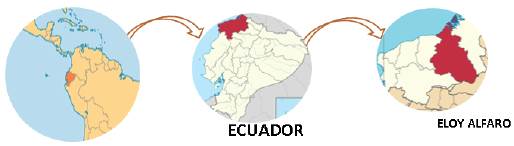 Localizaci&oacute;n del &aacute;rea de aplicaci&oacute;n.