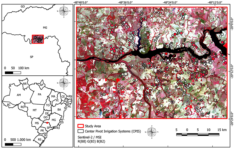 Location map of the study area.