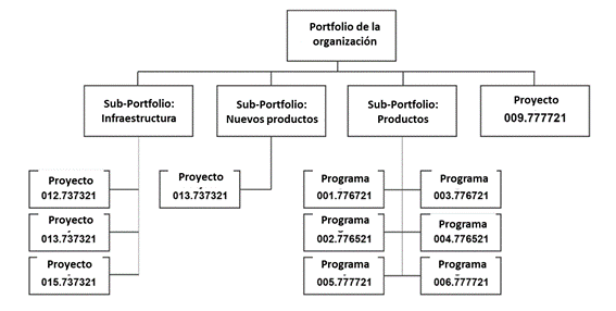 Portafolio de programas y proyectos