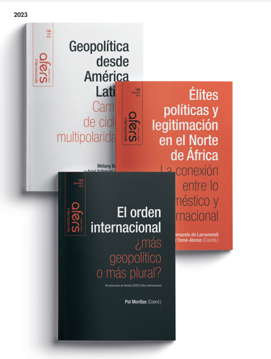 Evolucin de la imagen de la Revista CIDOB d’Afers Internacionals 2023