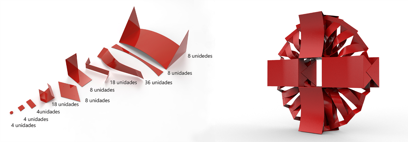 Imagen de despiece con el n�mero de unidades por tipolog�a.