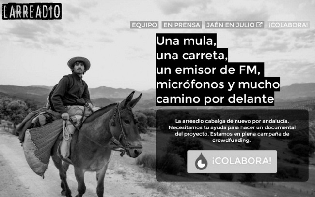 Homepage de la Larreadio