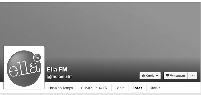 P&aacute;gina en Facebook de R&aacute;dio Ella FM