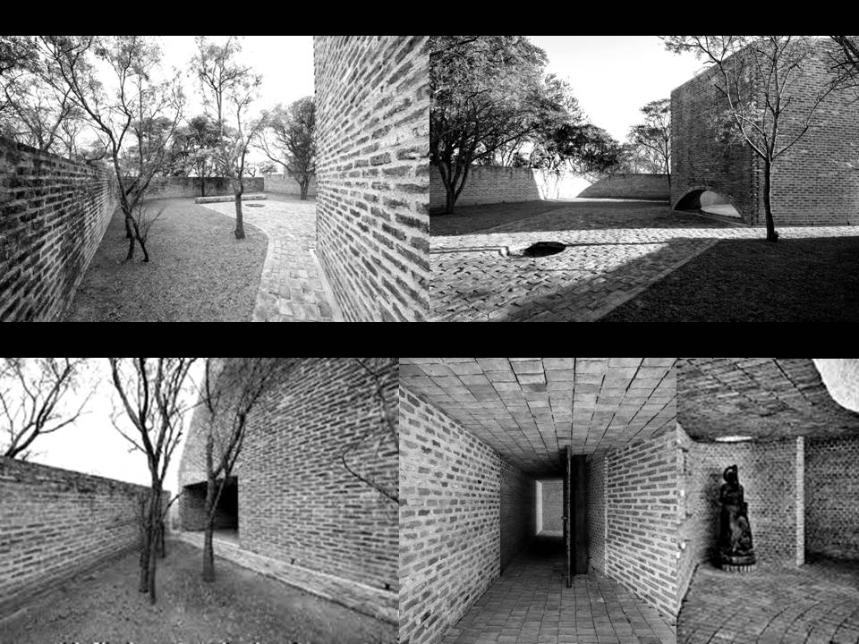 Capilla San Bernardo. Secuencia de acceso desde el exterior. 