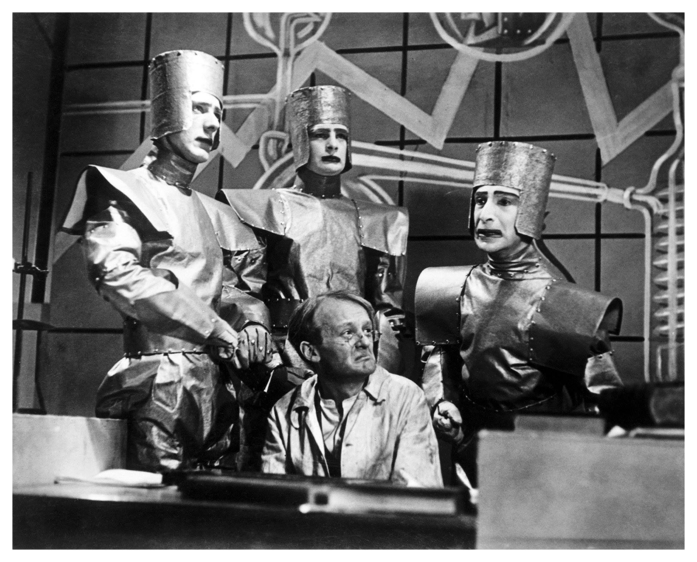 Representaci�n de la obra Rossumovi univerz�ln� roboti, de Karel Čapek