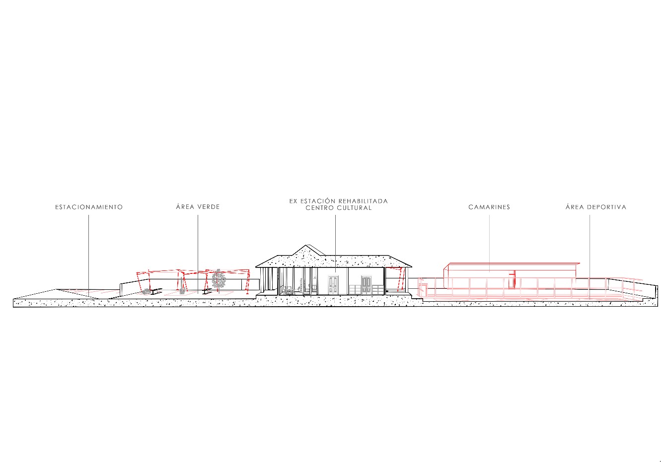 Corte programático A–A’.