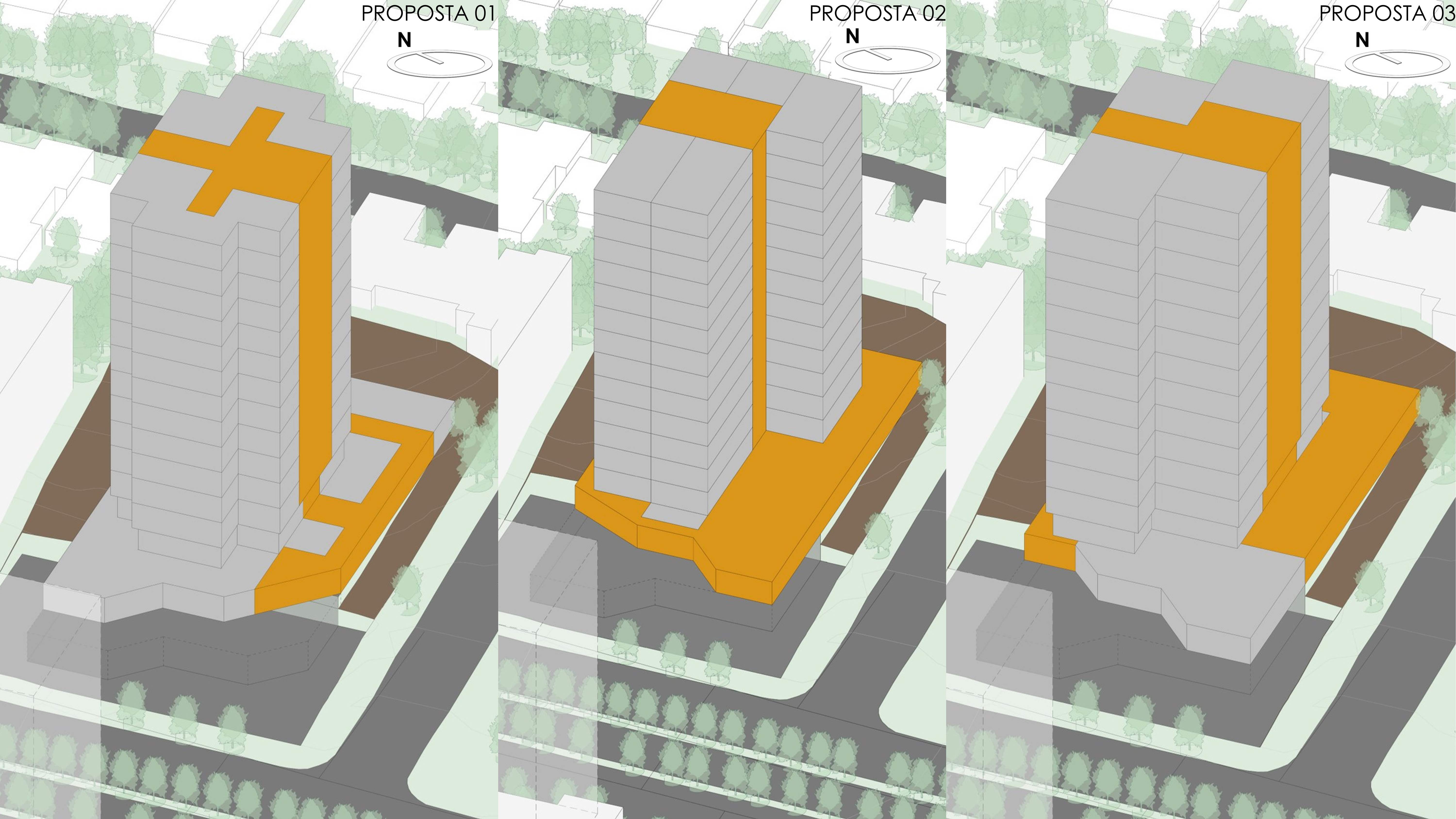 Propostas de viabilidade 01, 02 e 03