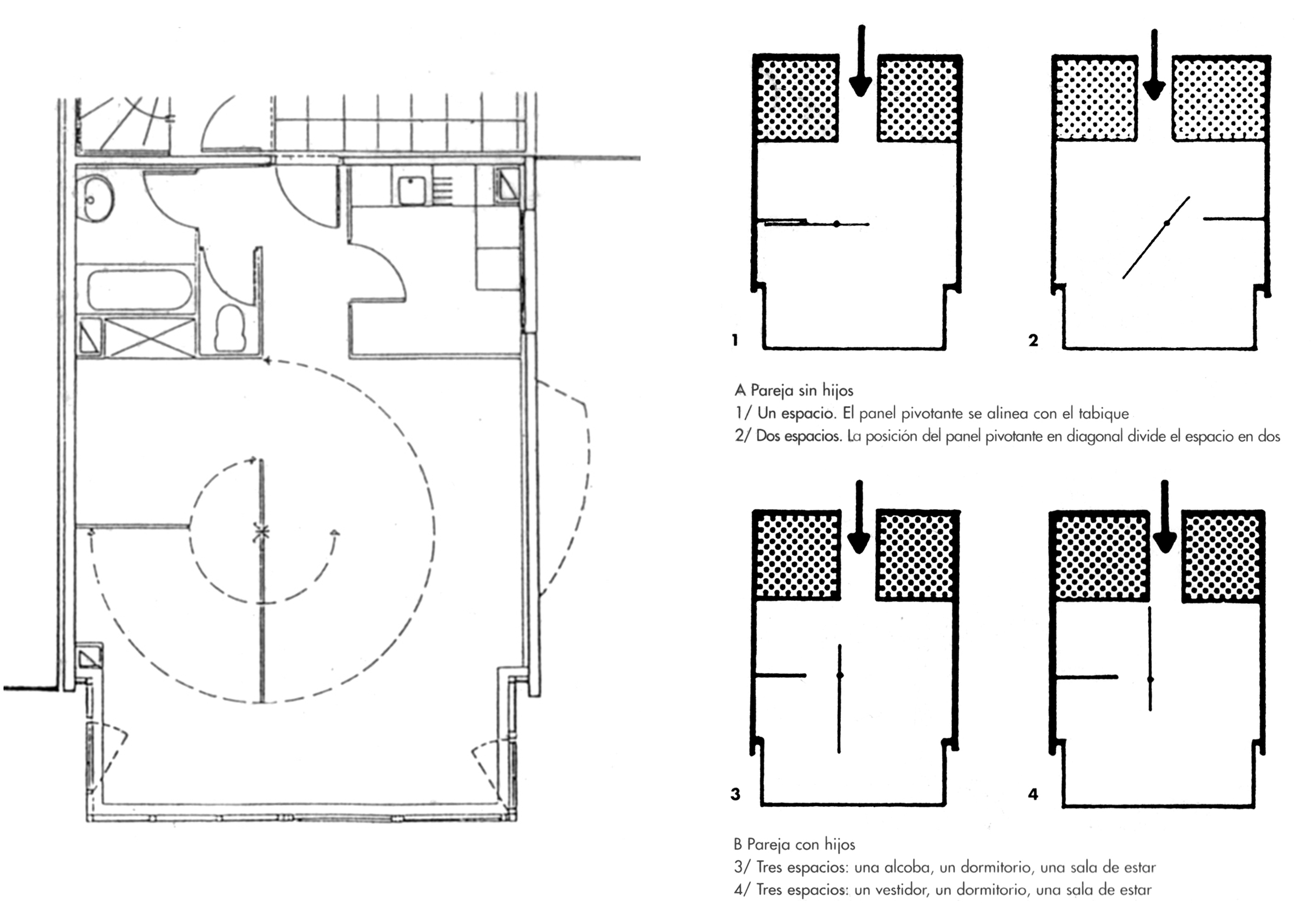Viviendas para empleados de correos / Boudon, Michel y Monnot / 1991