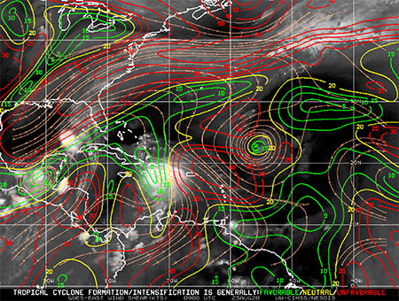 Vientos en el aire superior 23.08.20 a las 09:00Z.