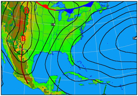 Flujo anticiclnico extendido