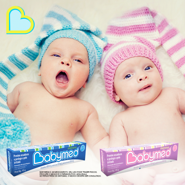 Imagem publicit�ria (pomada para beb�s)
