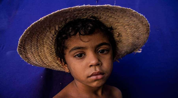 Fotografia de Leo Silva. Produzida durante o Saral da Fil, Sarau que acontecia na comunidade de Santa Filomena no Grande Jangurussu (2018)
