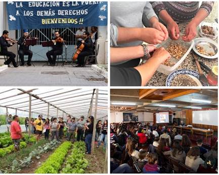 Im�genes disparadoras para las concepciones de extensi�n en la entrevista individual: