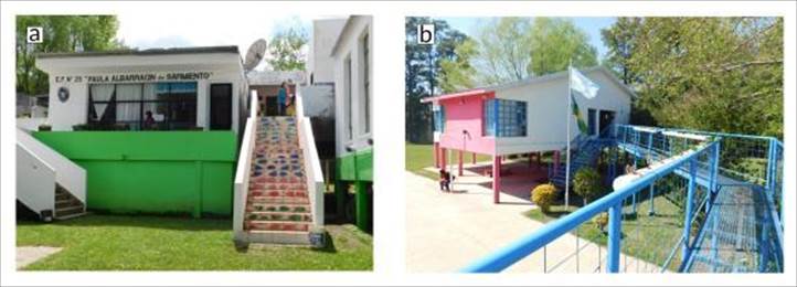 a) Escuela de Educaci�n Primaria N� 26 &ldquo;Paula Albarrac�n de Sarmiento&rdquo;. b) Jard�n de Infantes N� 904 &ldquo;Francisco Buiatti&rdquo;