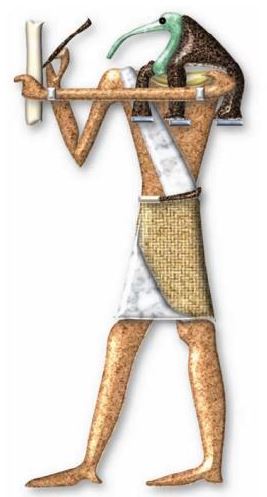 Thoth: dios egipcio de la sabidura, la escritura jeroglfica y la ciencia