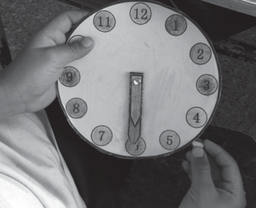 El reloj de cartón