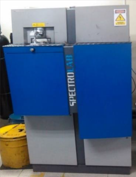 Equipo de espectrometría de emisiones óptica Spectrolab