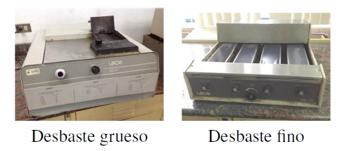 Pulidora de desbaste