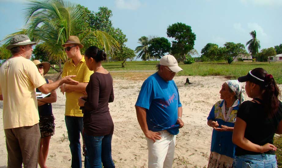 Encuesta
oral a una anciana kaliña.