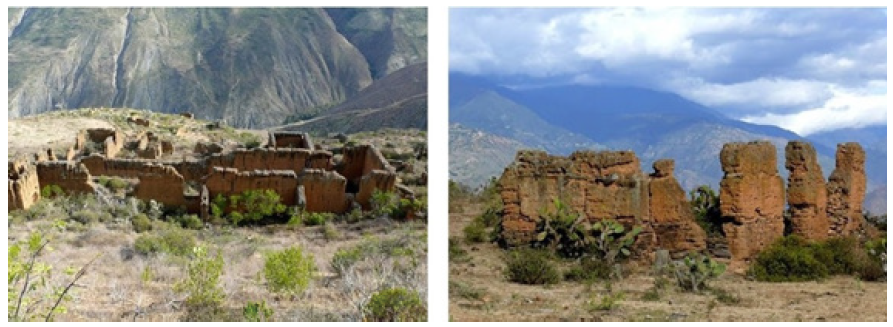 Restos del poblado en ruinas. Valle de Acequias, pueblos del Sur en Mérida, Venezuela. Fuente: http://destinopueblosdelsur.com/que-hac-er/en-acequias/ruinas-de-san-antonio-de-mucuno/