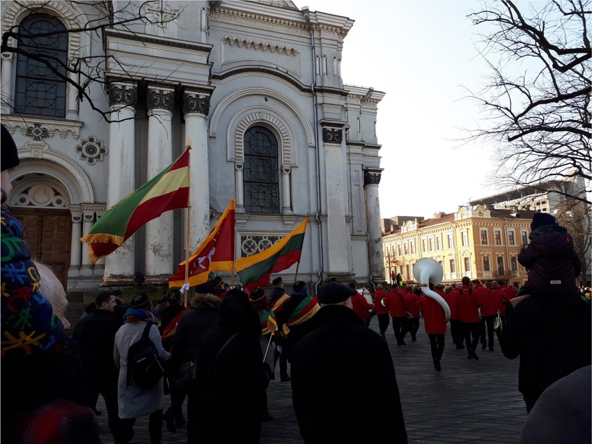 Parade for the Restoration of the State Day (Kaunas), February 16,
                        2019.