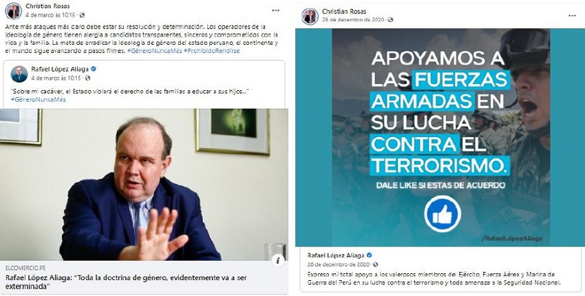 Imagen del autor, capturada en nuestra pesquisa en redes sociales
                                mediáticas.