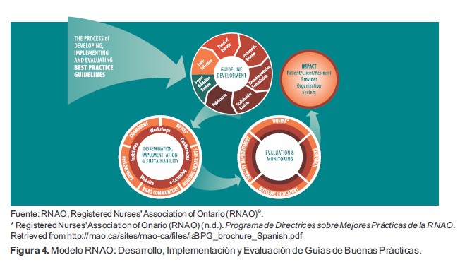 Modelo RNAO Desarrollo Implementación y Evaluación de Guías de Buenas Prácticas