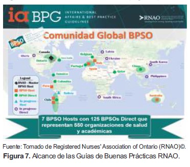 Alcance de las Guías de Buenas Prácticas RNAO