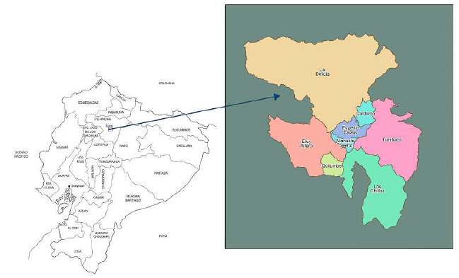 DMQ distribuido en administraciones zonales