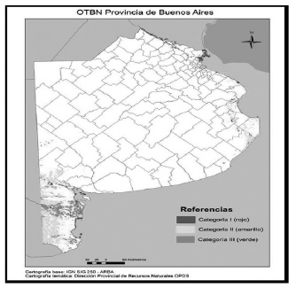 Ordenamiento territorial de bosques nativos en la provincia de Buenos Aires