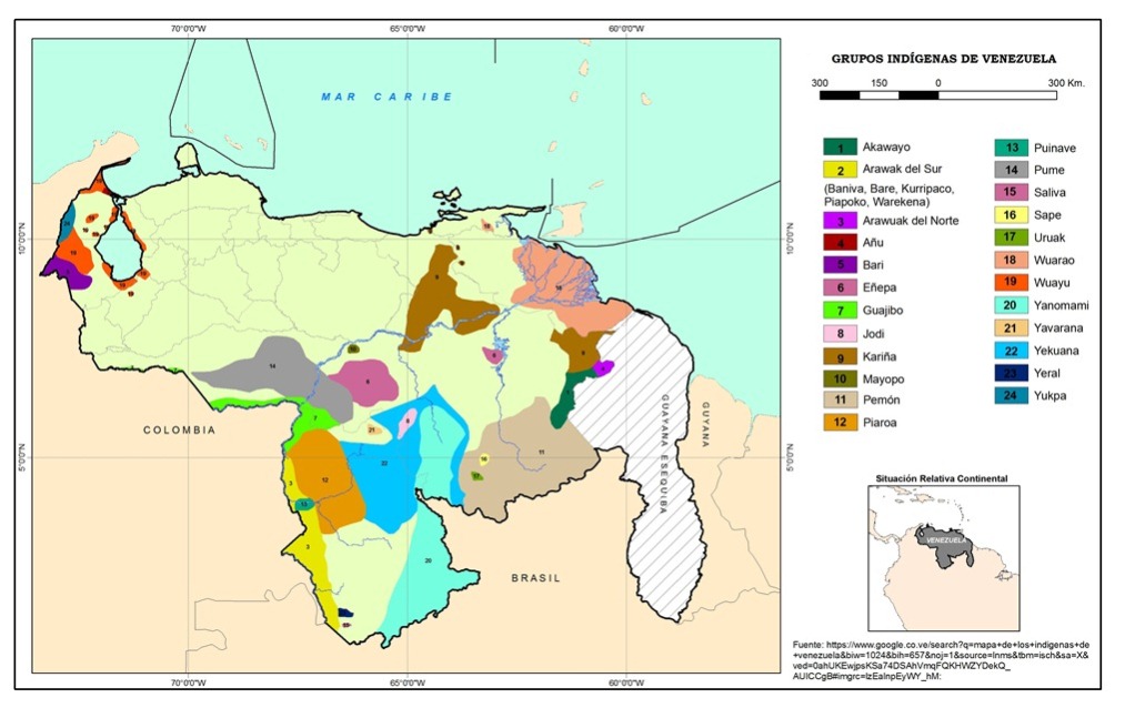Grupos indígenas de Venezuela