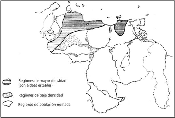 Poblamiento indígena en Venezuela. Siglos XV y XVI 