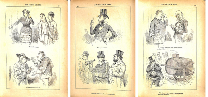 “Los malos olores”, La Patria Ilustrada, 16 de marzo de 1885, Biblioteca Miguel Lerdo de Tejada, shcp.