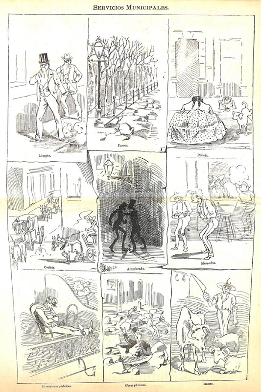 “Servicios Municipales”, La Patria Ilustrada, 27 de noviembre de 1893, Biblioteca Miguel Lerdo de Tejada, shcp.