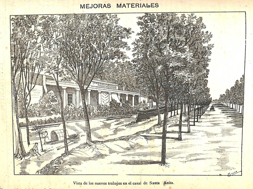 José Guadalupe Posada, “Mejoras materiales”, La Patria Ilustrada, 10 de febrero de 1890, Biblioteca Miguel Lerdo de Tejada, shcp.