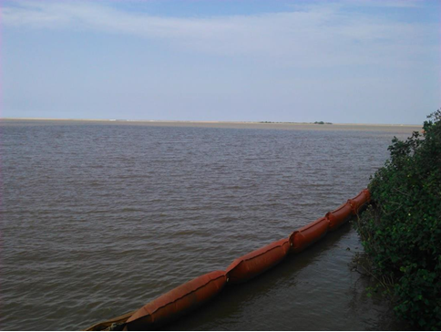 FOZ DO RIO DOCE EM REG�NCIA. LINHARES, ES.