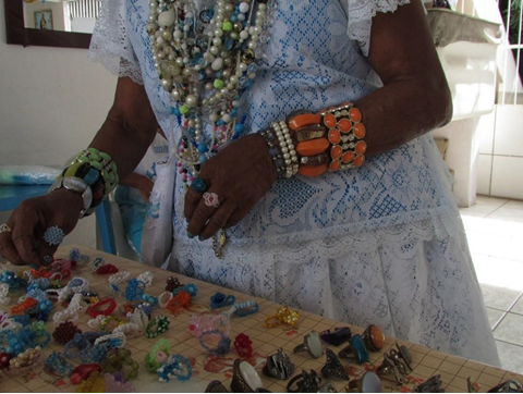 MULHER DA BANDA DE CONGO AMORES DA LUA, VIT�RIA, ES.