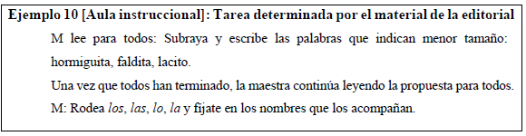 Ejemplo 10 – Aula instruccional