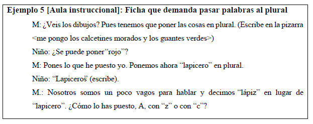 Ejemplo 5 – Aula instruccional