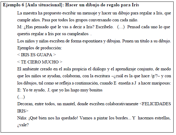 Ejemplo 6 – Aula situacional