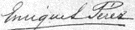 En detalle, su firma