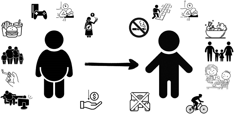 Risk factors and preventive measures in children and adolescents for MetS in adults.