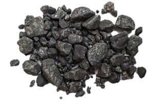 Pirita gruesa obtenida por trituraci�n (fotograf�a propia).