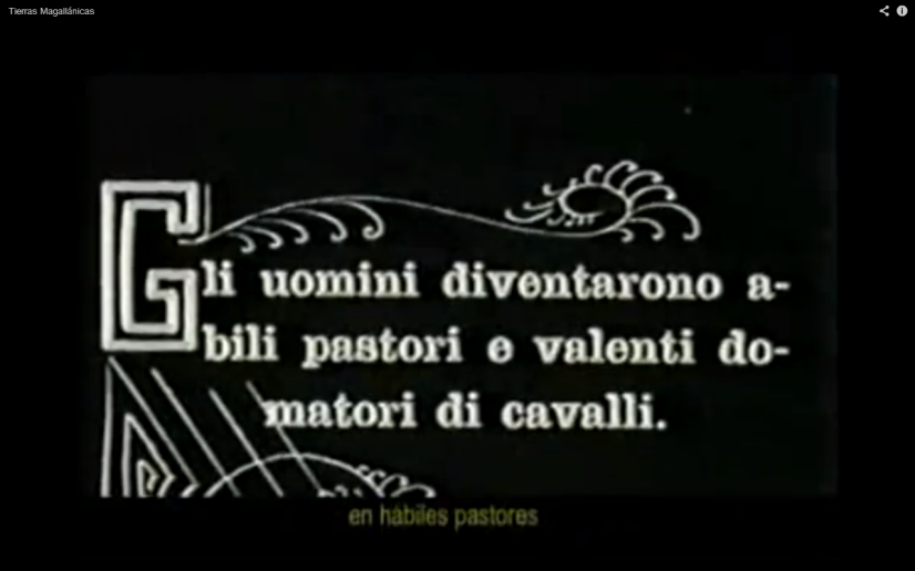 Los hombres se transforman en hbiles pastores y valientes domadores de caballos. (De Agostini 1933, 6 parte del film).