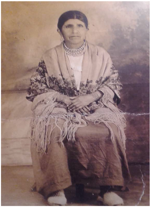 Fotograf&iacute;a de Dolores Cacuango. Original reposa en la Casa de la Cultura Ecuatoriana.